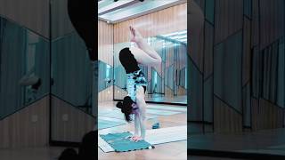 🔥 Amazing Yoga Handstand Challenge 😱 | Super Flexible Girl Skills #shorts#Handstand#@solanki-boy786