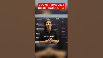 UGC NET June 2025 Result Date Out !