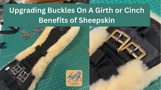 ENGLISH GIRTH BUCKLES - They Don't Fit My Australian Saddle, Can I Change Them Out?