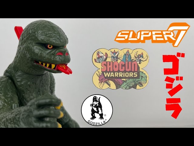 Super7 Toho ultimates ShoGun Godzilla Figure Review - YouTube