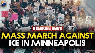 “ICE Out of MN”: Protesters Rally in Minneapolis Amid ICE Surge | Geo News English
