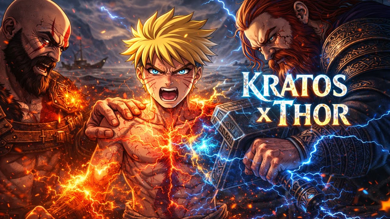 What If Naruto Had the Power of Kratos and Thor? (Part 1) ⚡🩸