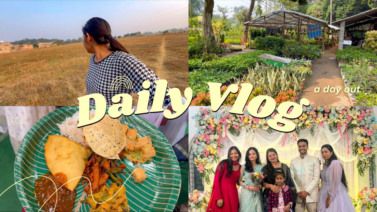 Daily Vlog: From Self-Care Jogging to Plant Nursery Finds, Engagement Celebration & Family Evening