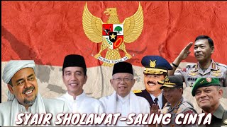 SYAIR SHOLAWAT SALING CINTA ( DAMAILAH INDONESIA KU )