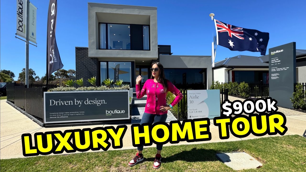 $900k ULTRA LUXURY HOUSE TOUR: Display homes Melbourne | Home Tour | punjabi vlog