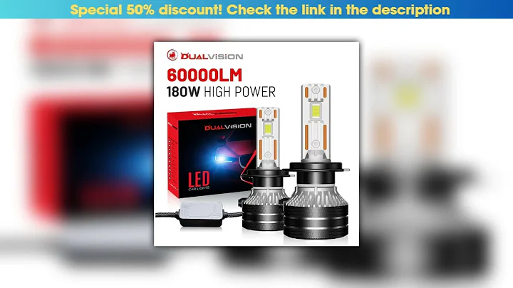 Hands-on Dualvision K5C H7 H4 H11 LED Headlights H1 H8 9005 HB3 9006 HB4 9012 880 881 H27 9007 9008