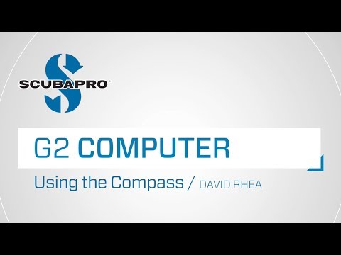 Using the Compass on the SCUBAPRO G2 Dive Computer