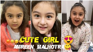 Cute Girls Amreen Malhotra Insta Reels Cute Princess Little Girl Video