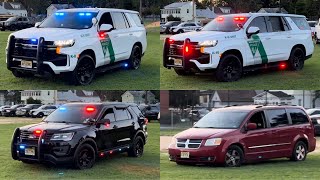 West Deptford Police mockup Vehicle Pursuit with K-9 Officers