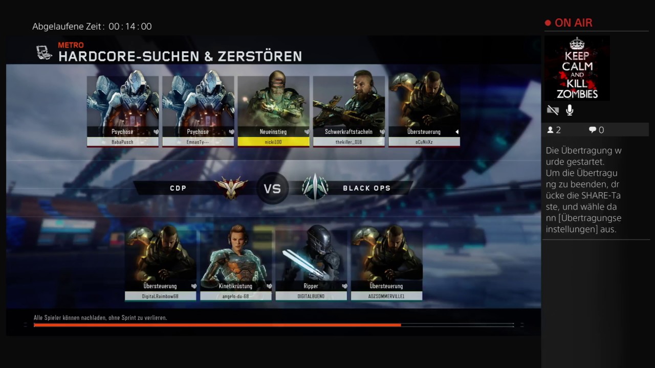 PS4-Live-Übertragung von nicki100