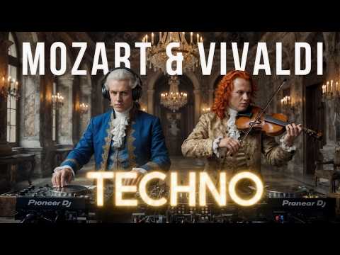 Mozart & Vivaldi (Violin) - Techno Session - | MIX Historical Techno