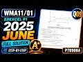 WMA11/01 P1 May 2025 P83171A Q9 Explained Edexcel Pure Maths