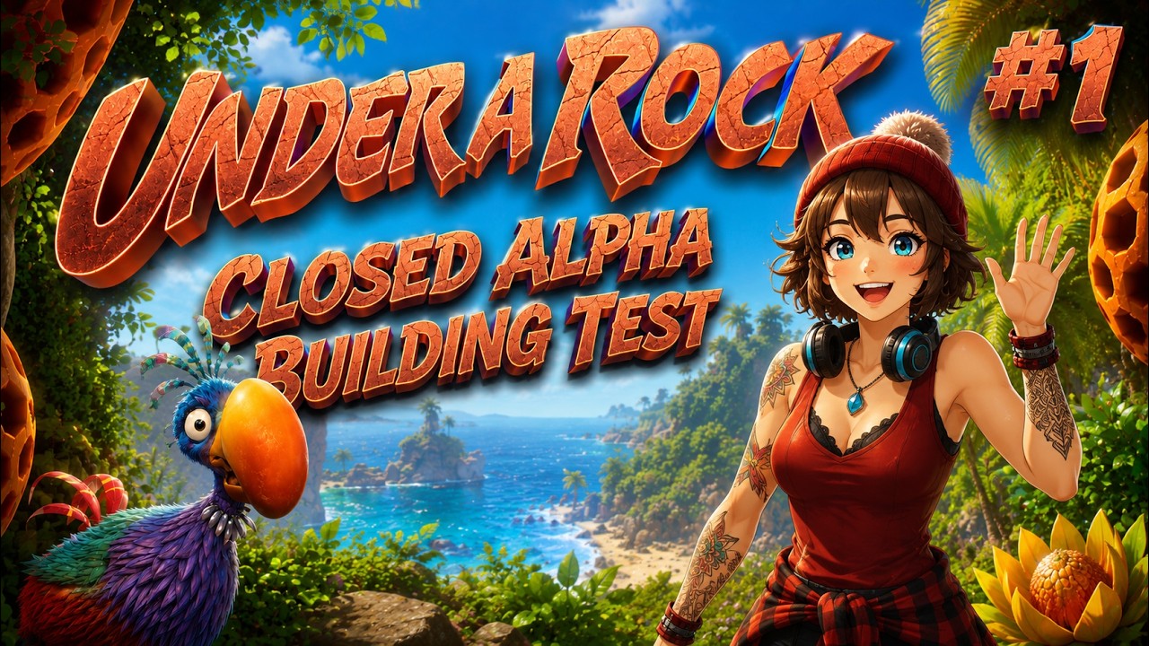 Under a Rock | Is This The Best New Survival Game? 🪨✨ LIVE