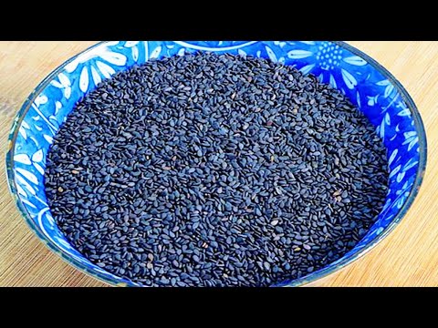 Black sesame paste is so simple