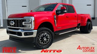 LIFTED 2023 F350 LARIAT ON AMERICAN FORCE WHEELS! FOR SALE!