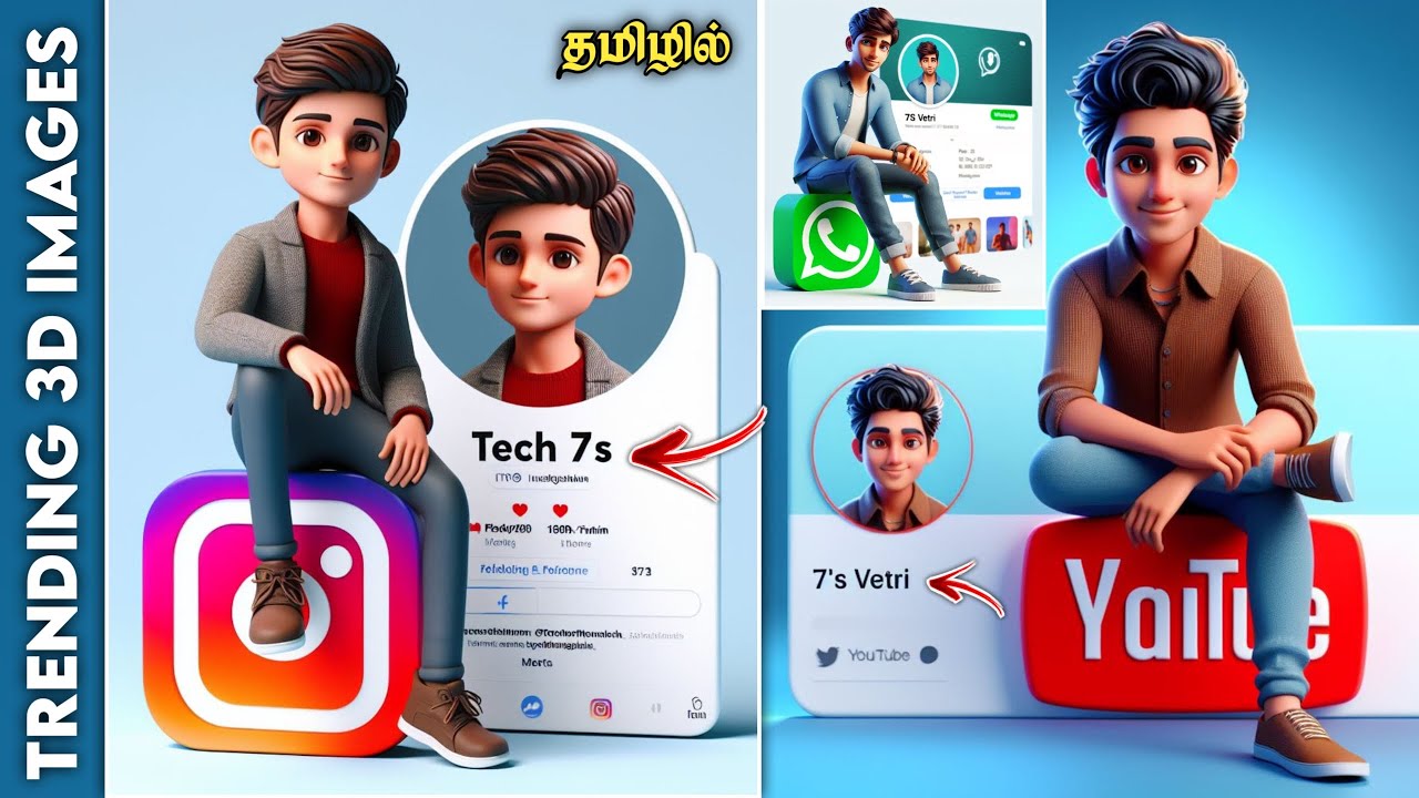 Trending 3D Ai Social Media Profile Name Editing Instagram Trending Ai Trending 3D Ai Social Media Profile Name Editing Instagram Trending Ai