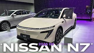 All New 2026 Nissan N7 EV Exterior And Interior - Beijing Auto Show 2026 | 4K