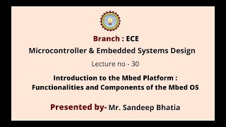 Microcontroller & Embedded System Design | AKTU Digital Education