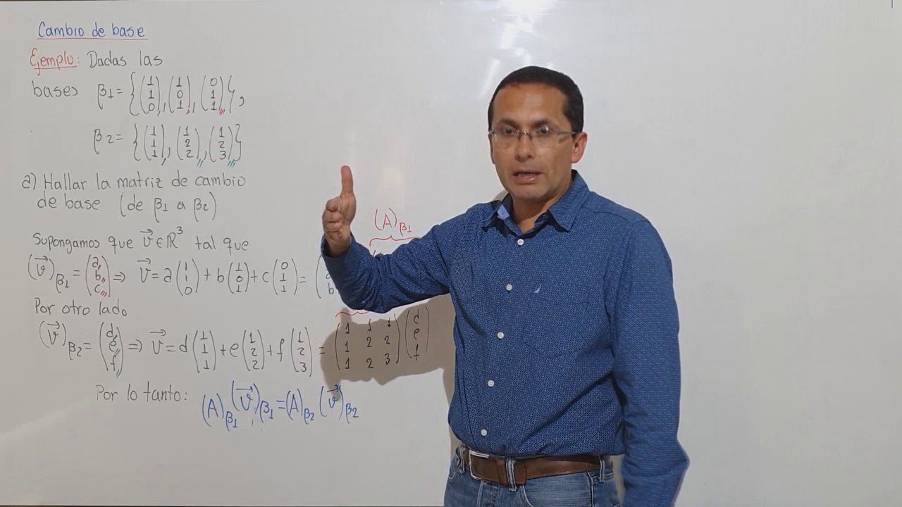 Matriz de cambio de base