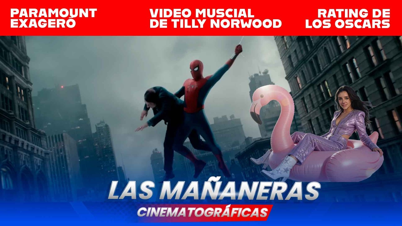 SPIDERMAN ROMPE EL INTERNET CON SU NUEVO TRAILER - VIDEO MUSICAL DE LA ACTRIZ IA