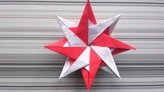 Модульная Звезда из Бумаги #Оригами