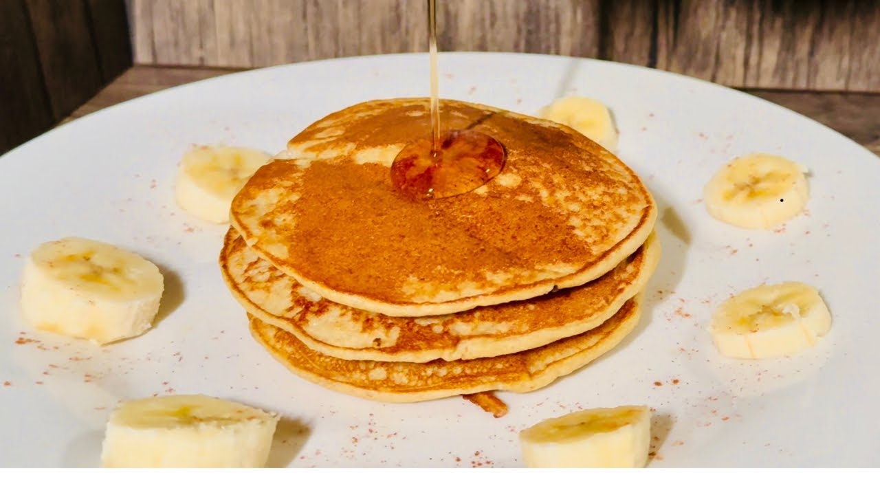 Pancakes de AVENA Y ALMENDRAS | sin gluten y sin azúcar