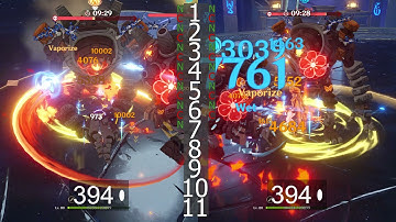 Hu Tao Dodge Cancel vs Jump Cancel - Genshin Impact