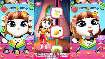 My Talking Angela 2 | iOS | Gameplay Walkthrough 2023 - #level113 #episode113