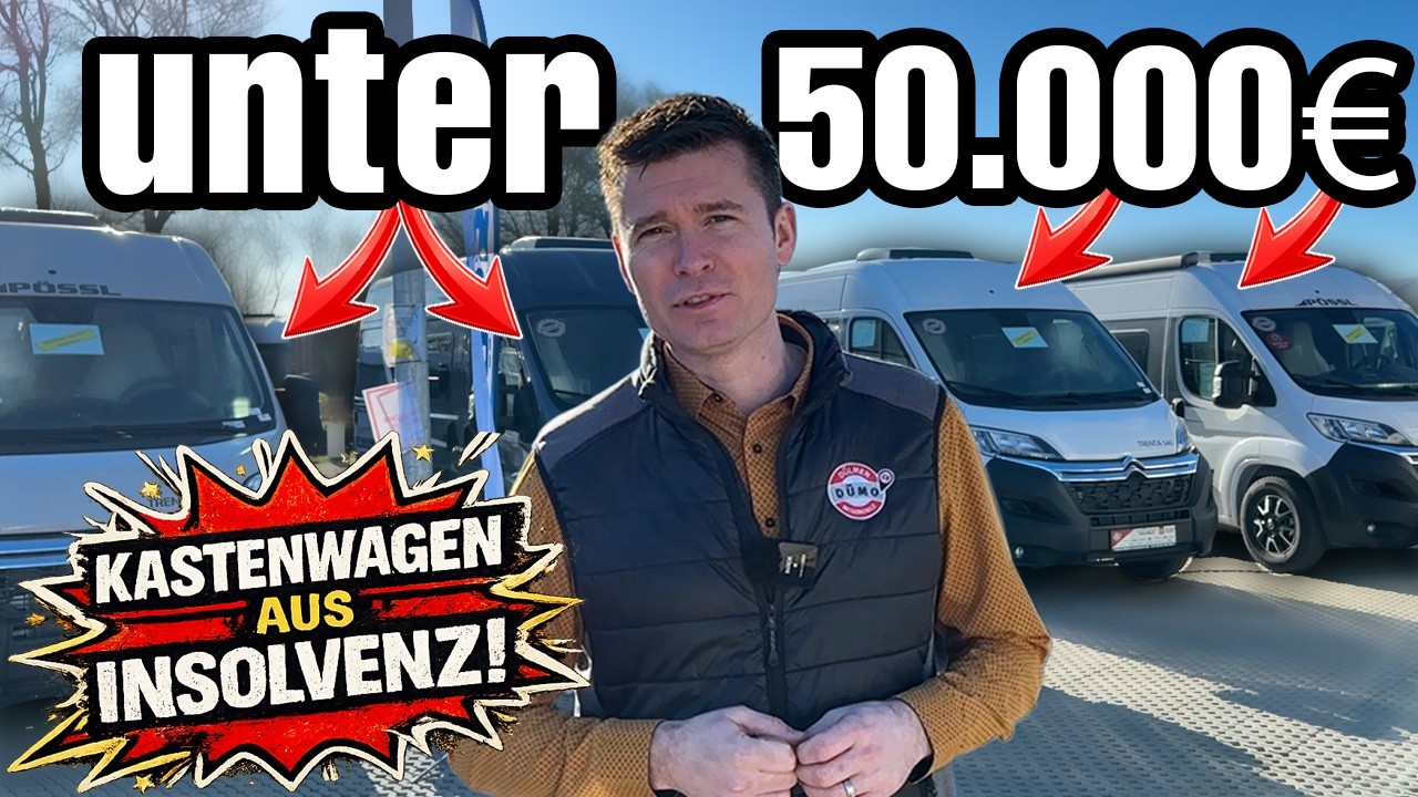 Günstiger kannst DU nicht Reisen! Fahrzeuge aus Insolvenz!