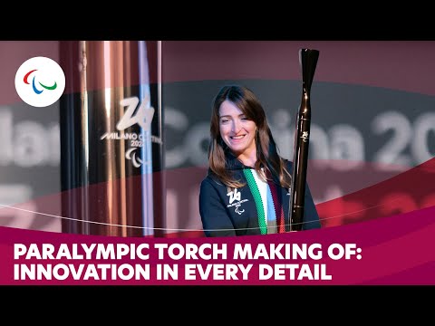 🔥 Making Of: How the Milano Cortina 2026 Paralympic Torch Was Created 🇮🇹