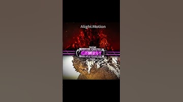 @LarryClauseshortsxJax and me collab burning Godzilla vs evolved Godzilla