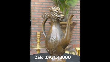 Bình trà rồng #đồcổcầnthơ #phongthuy #doco #đồcổ #chess #doxua