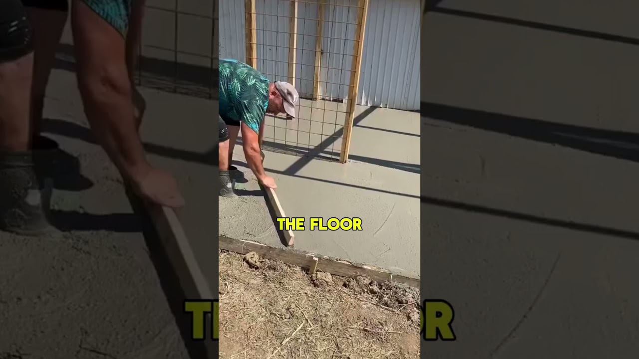Why This Cement Floor Is SUPPOSED to Have Texture and Movement