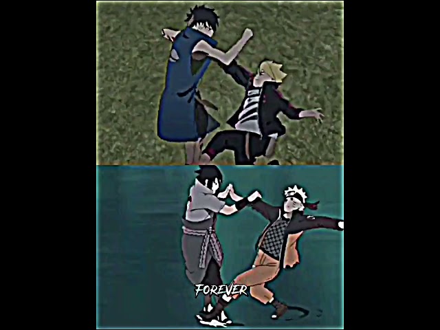 Two super fights of the same | Boruto vs Kawaki and Naruto vs Sasuke class=