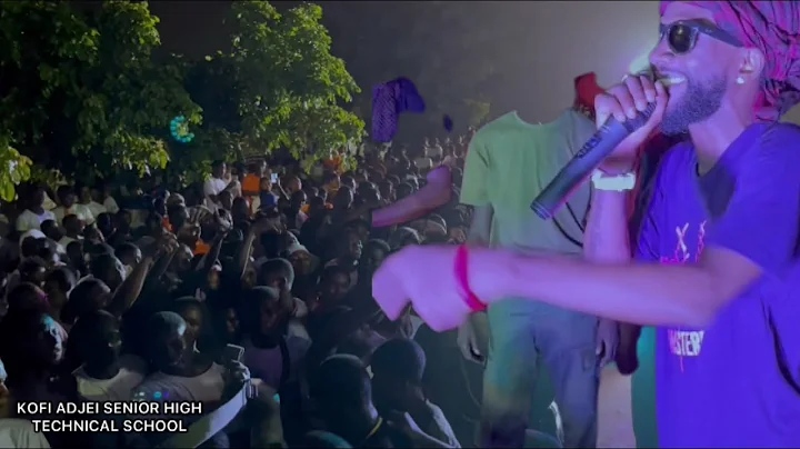 Kwaku Dmc Performance At Kofi Adjei Senior High Te...