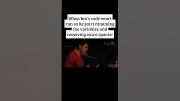When Your Code Won’t Run… So You Start Renaming Variables | Whiplash Meme #funnyvideos