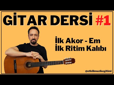 GİTAR DERSİ #1 - SIFIRDAN ÖZEL DERS İLE GİTAR ÖĞRENİYORUZ