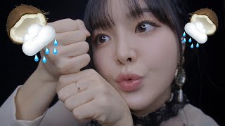 ASMR THE ULTIMATE COCONUT RAIN 👄🥥💦