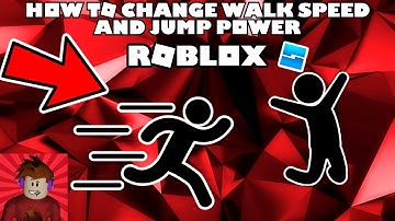 How To Change Walk Speed & Jump Power | Roblox Studio Tutorial