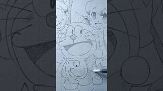 Doraemon Easy drawing step by step #shorts #doraemon #drawing