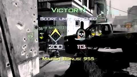 Best MW3 Throwing Knife Kill of All Time! (Helicopter Bounce) Final Kill Cam)