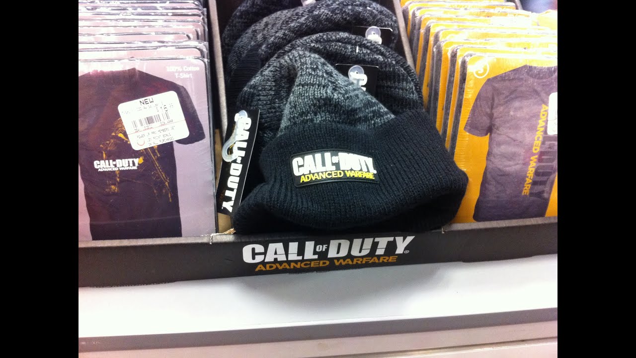 Gamestop Call of Duty: Advanced Warfare Beannie & T-Shirts Available