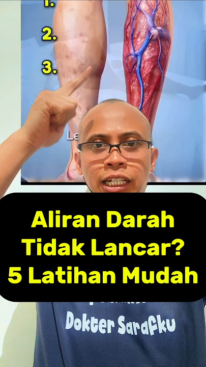Aliran darah ke Kaki Tidak lancar? LAKUKAN 5 Latihan Mudah Di rumah.#doktersarafqimi #doktersaraf