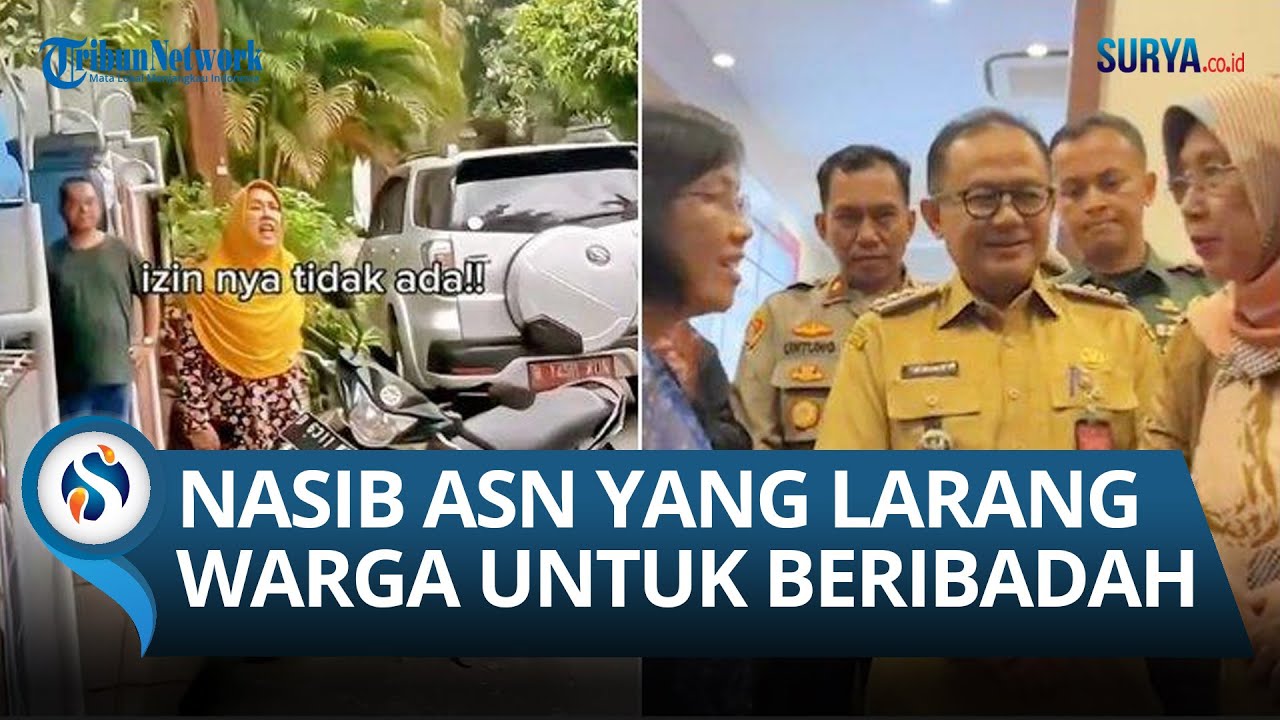 KLARIFIKASI ASN di Bekasi Larang Tetangga Ibadah, Sebut Berdoa Harus Ada Izin, Berakhir Minta Maaf!