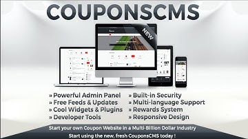 COMO INSTALAR O CUPONS CMS PHP SCRIPT