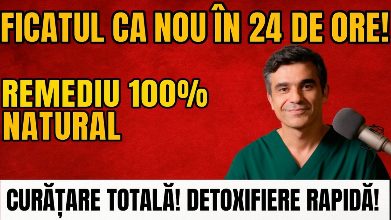 FICATUL TĂU SE VA RECUPERA PESTE NOAPTE! Cel mai puternic produs de curățare | SECRETUL DEZVĂLUIT