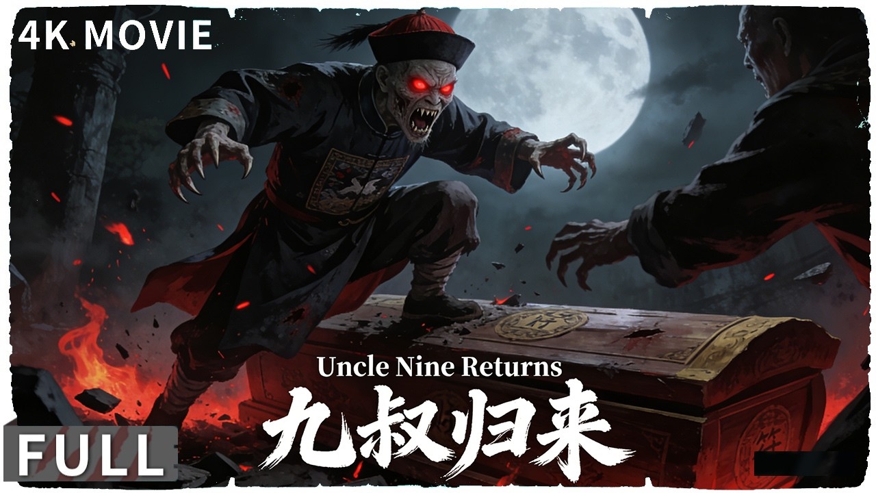 4K Full 林正英式僵尸片重出江湖 九叔师徒茅山巫术斗法霸气治妖魔 动作 / 奇幻 《九叔归来/The Legend Returns》葛帅 / 樊煦