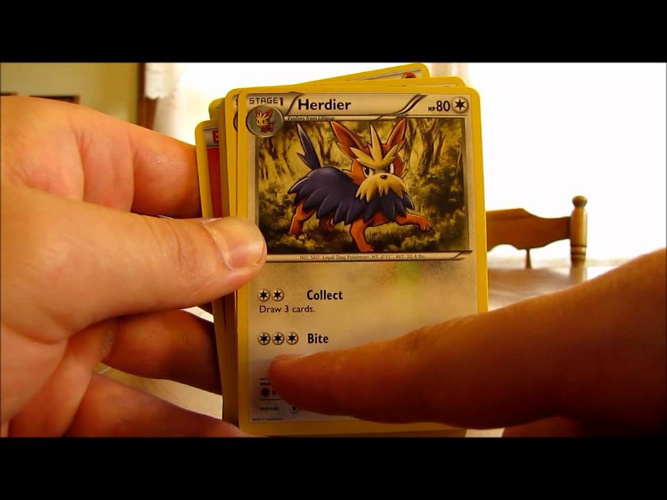 RED FRENZY Pokemon Black and White Theme Deck Review and Giveaway