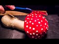 【ASMR】巨大ベニテングダケをさばいていくっ
