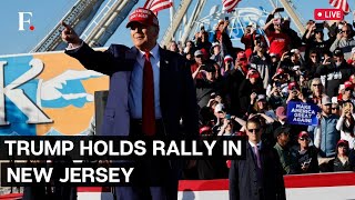 WATCH: Former US President Donald Trump Holds a Campaign Rally in New Jersey